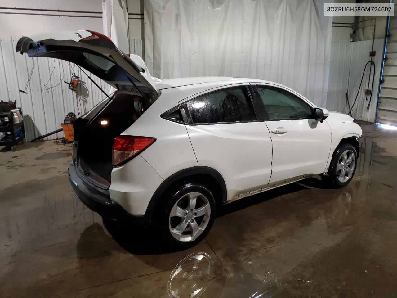 2016 Honda Hr-V Ex VIN: 3CZRU6H58GM724602 Lot: 78605904