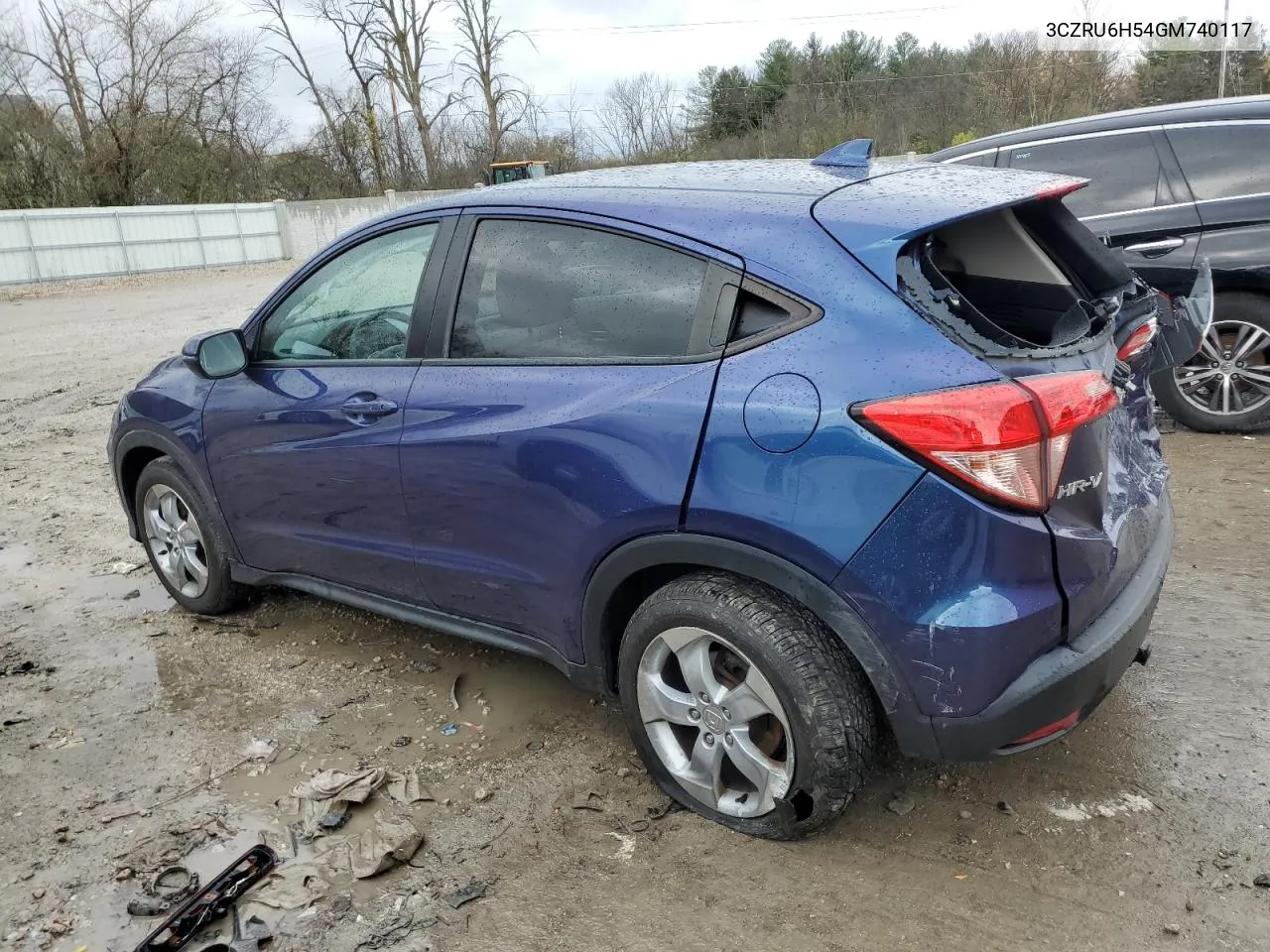 2016 Honda Hr-V Ex VIN: 3CZRU6H54GM740117 Lot: 78758404