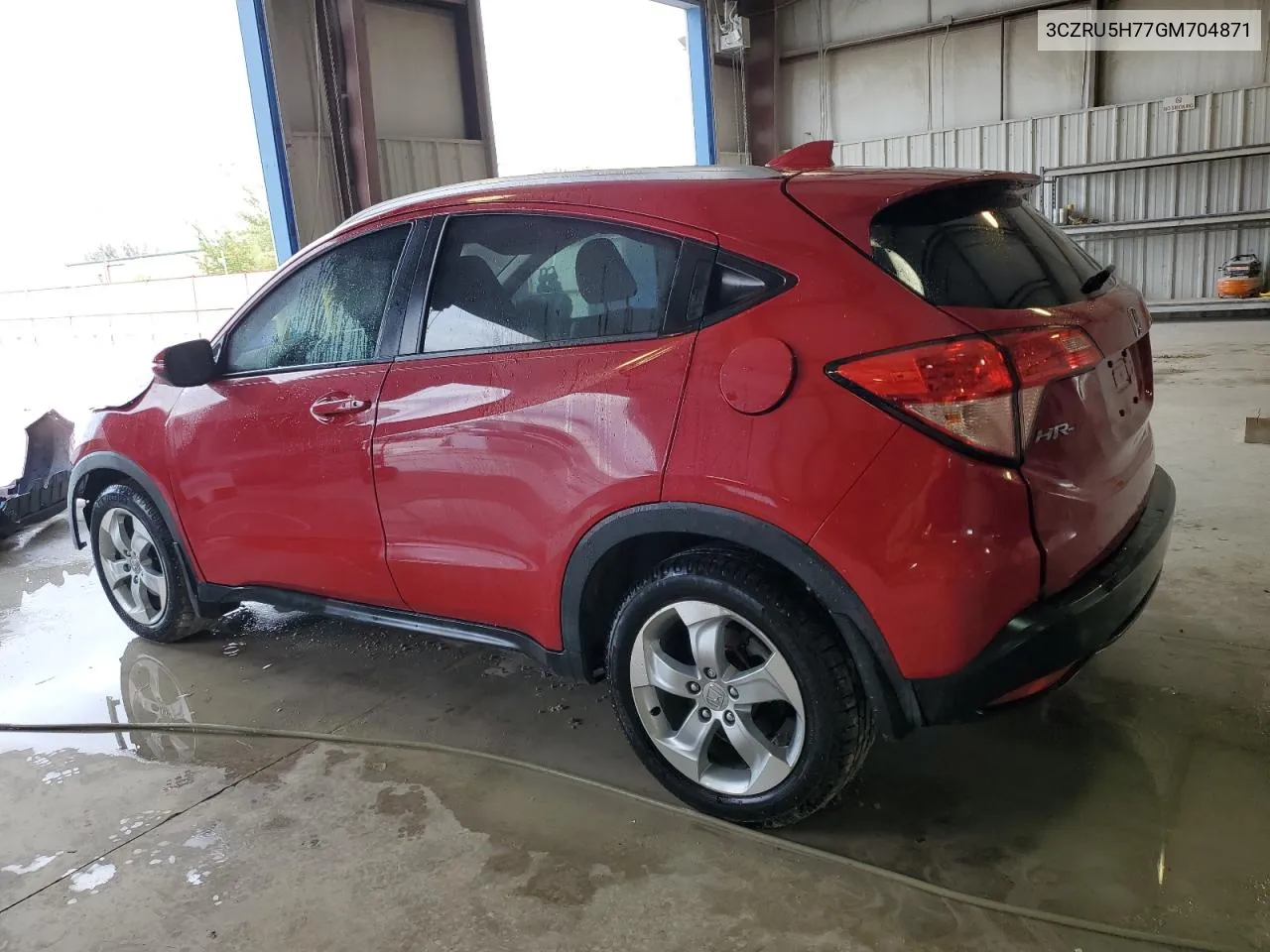 2016 Honda Hr-V Exl VIN: 3CZRU5H77GM704871 Lot: 78818374