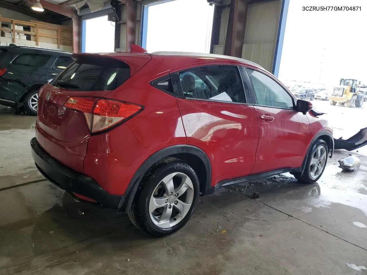 2016 Honda Hr-V Exl VIN: 3CZRU5H77GM704871 Lot: 78818374