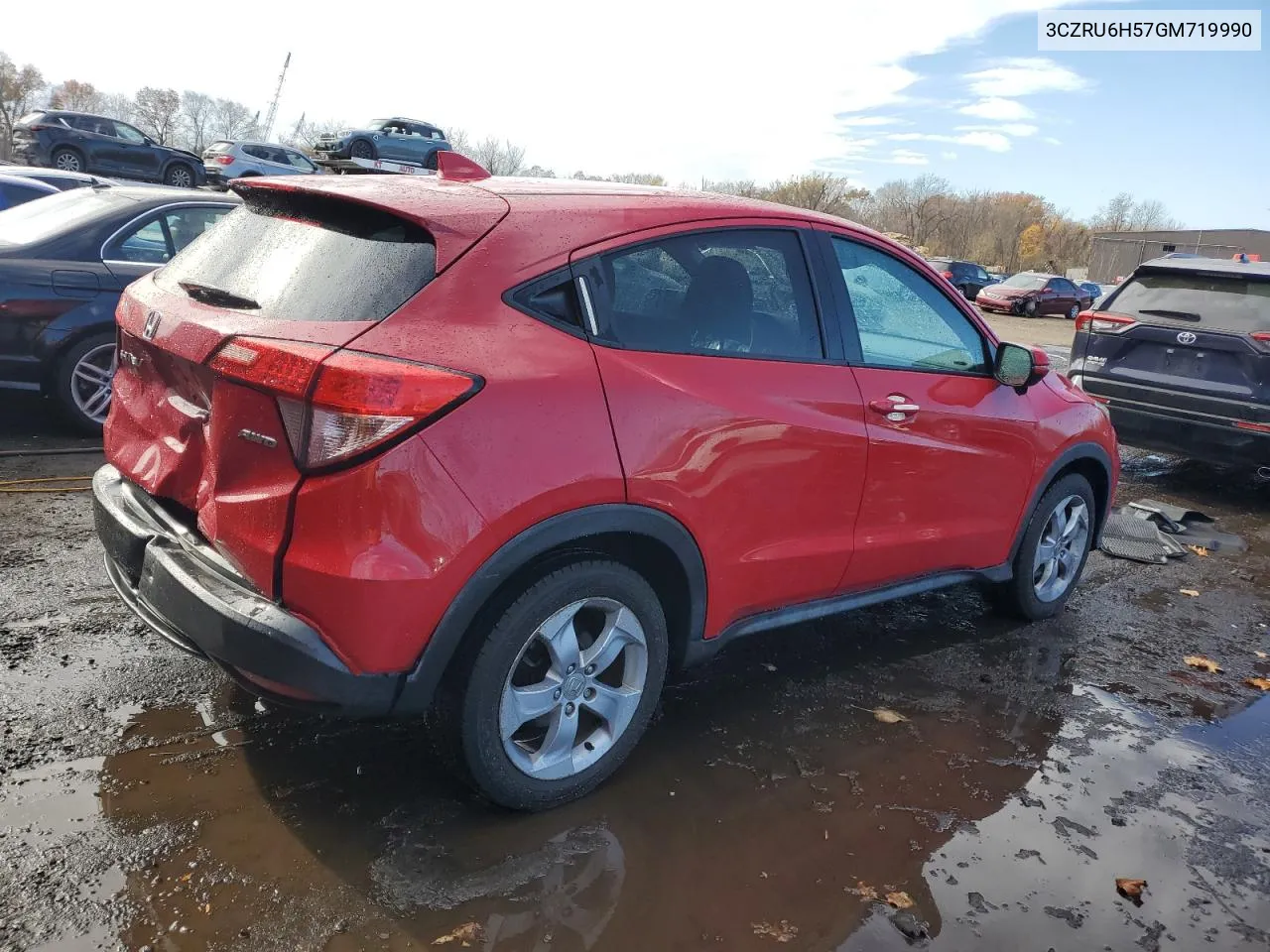 2016 Honda Hr-V Ex VIN: 3CZRU6H57GM719990 Lot: 78995464