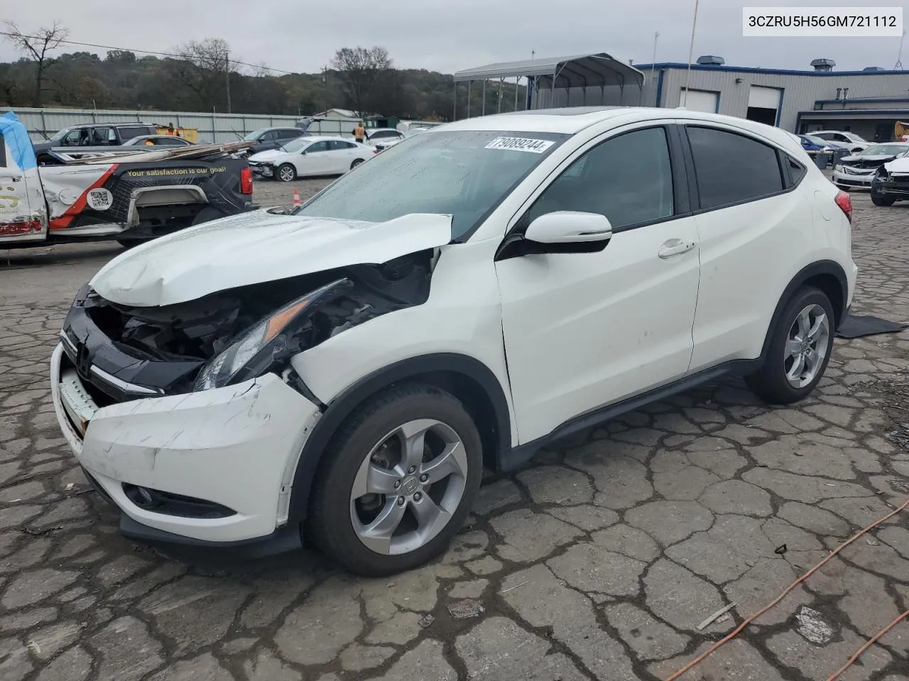 2016 Honda Hr-V Ex VIN: 3CZRU5H56GM721112 Lot: 79089244