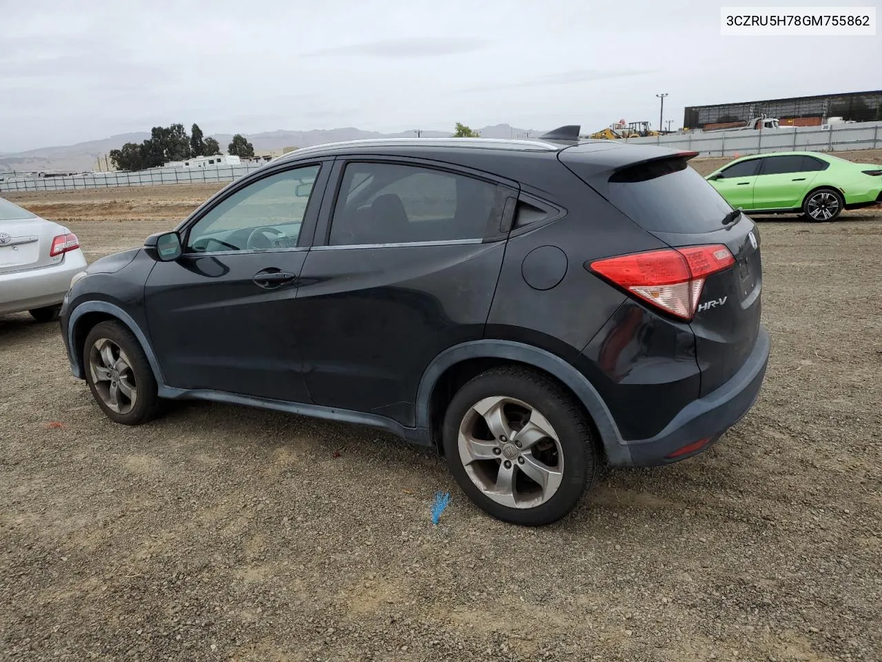 2016 Honda Hr-V Exl VIN: 3CZRU5H78GM755862 Lot: 79110984