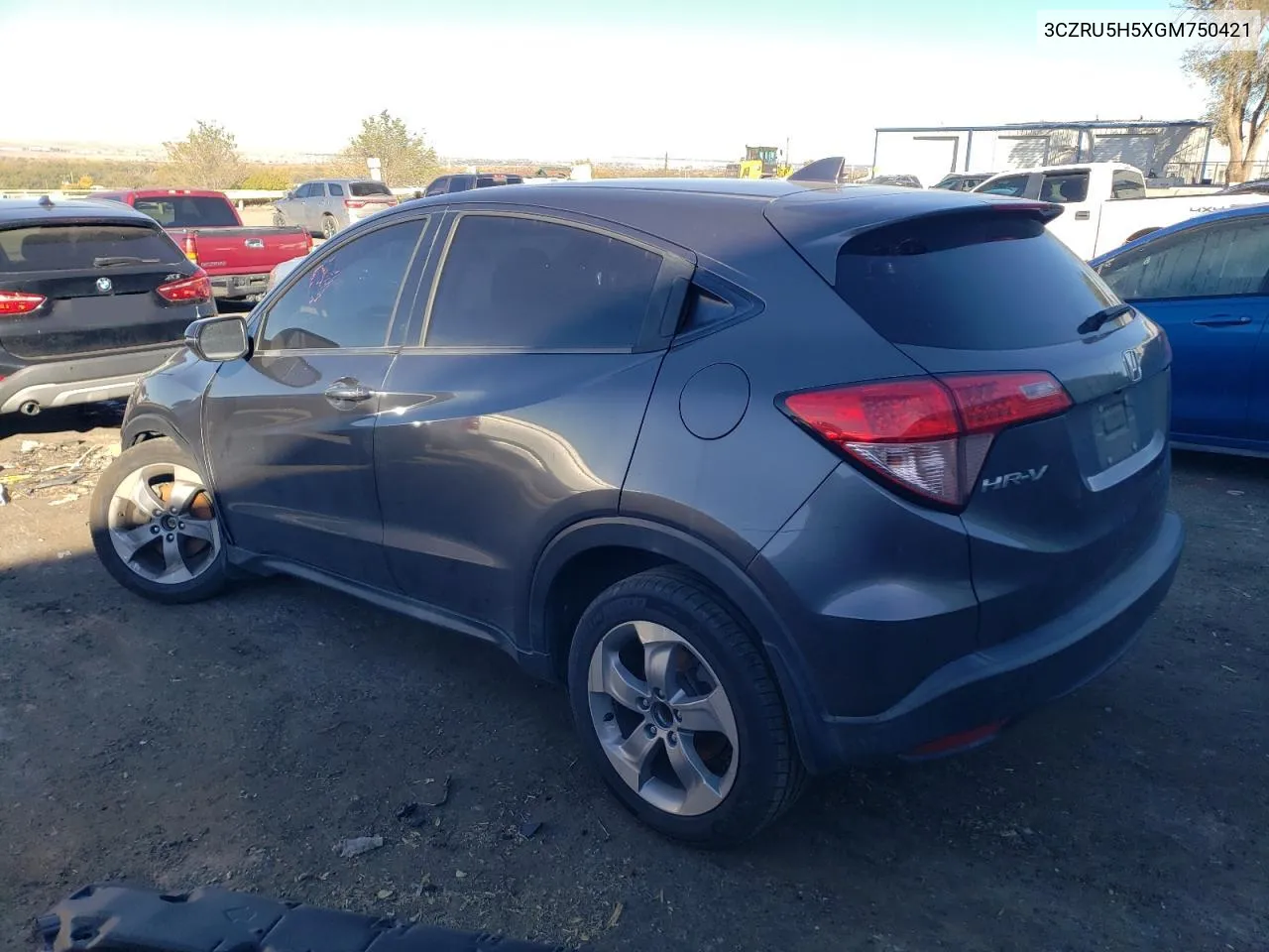 2016 Honda Hr-V Ex VIN: 3CZRU5H5XGM750421 Lot: 80314124