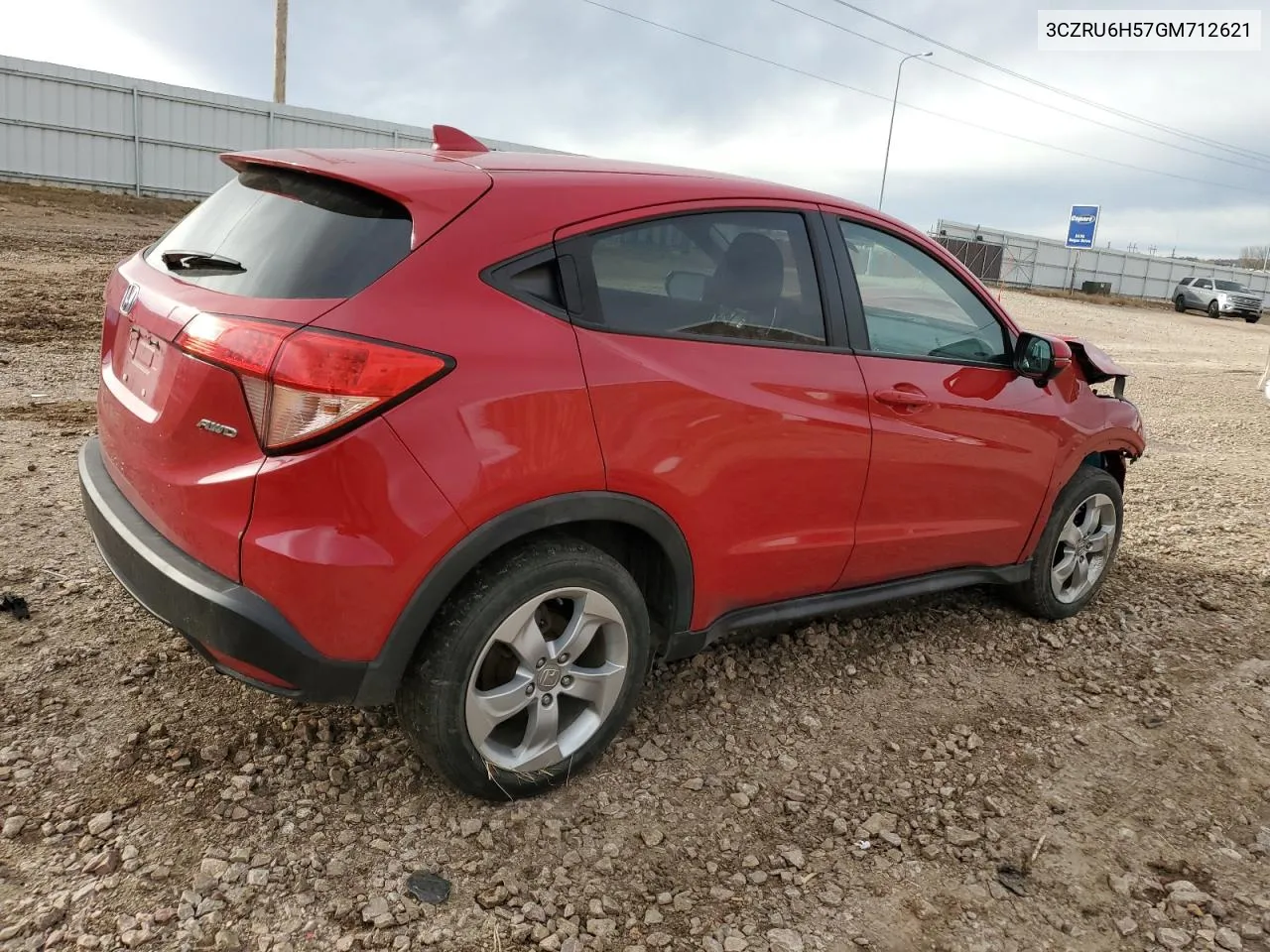 2016 Honda Hr-V Ex VIN: 3CZRU6H57GM712621 Lot: 80532354