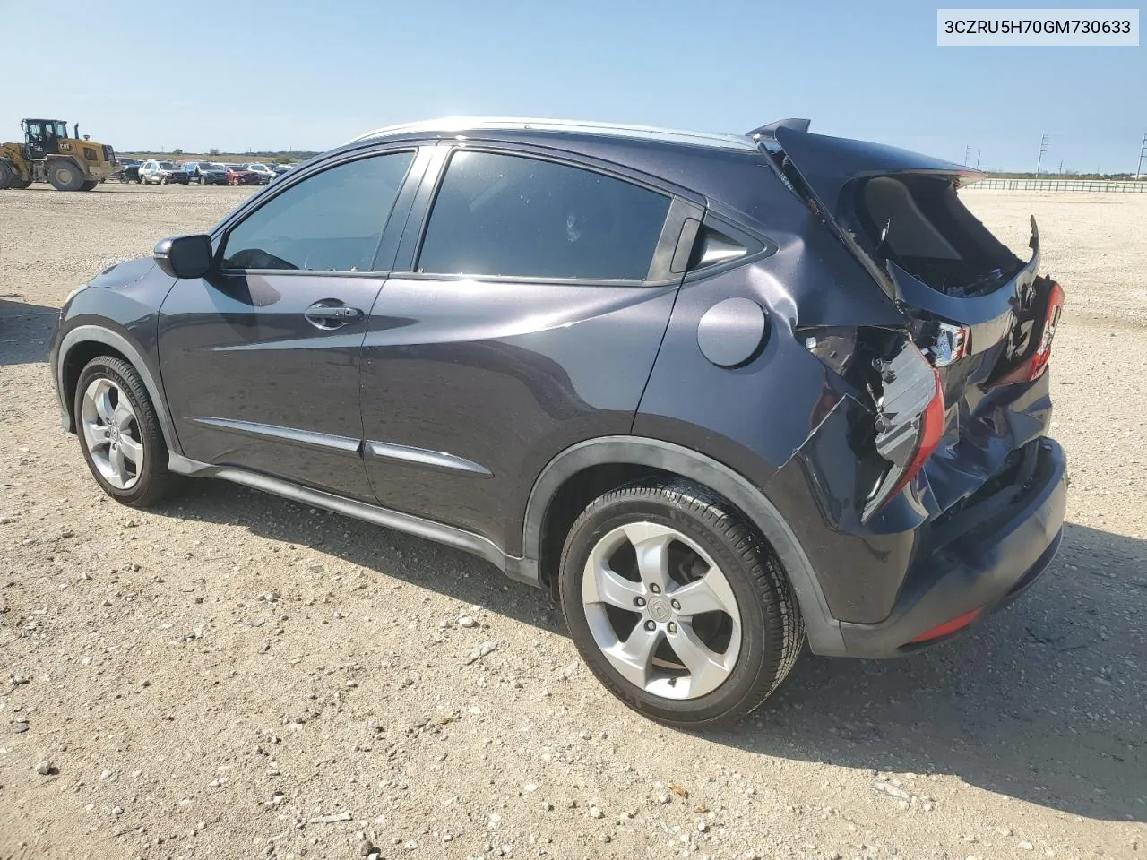 2016 Honda Hr-V Exl VIN: 3CZRU5H70GM730633 Lot: 81342384