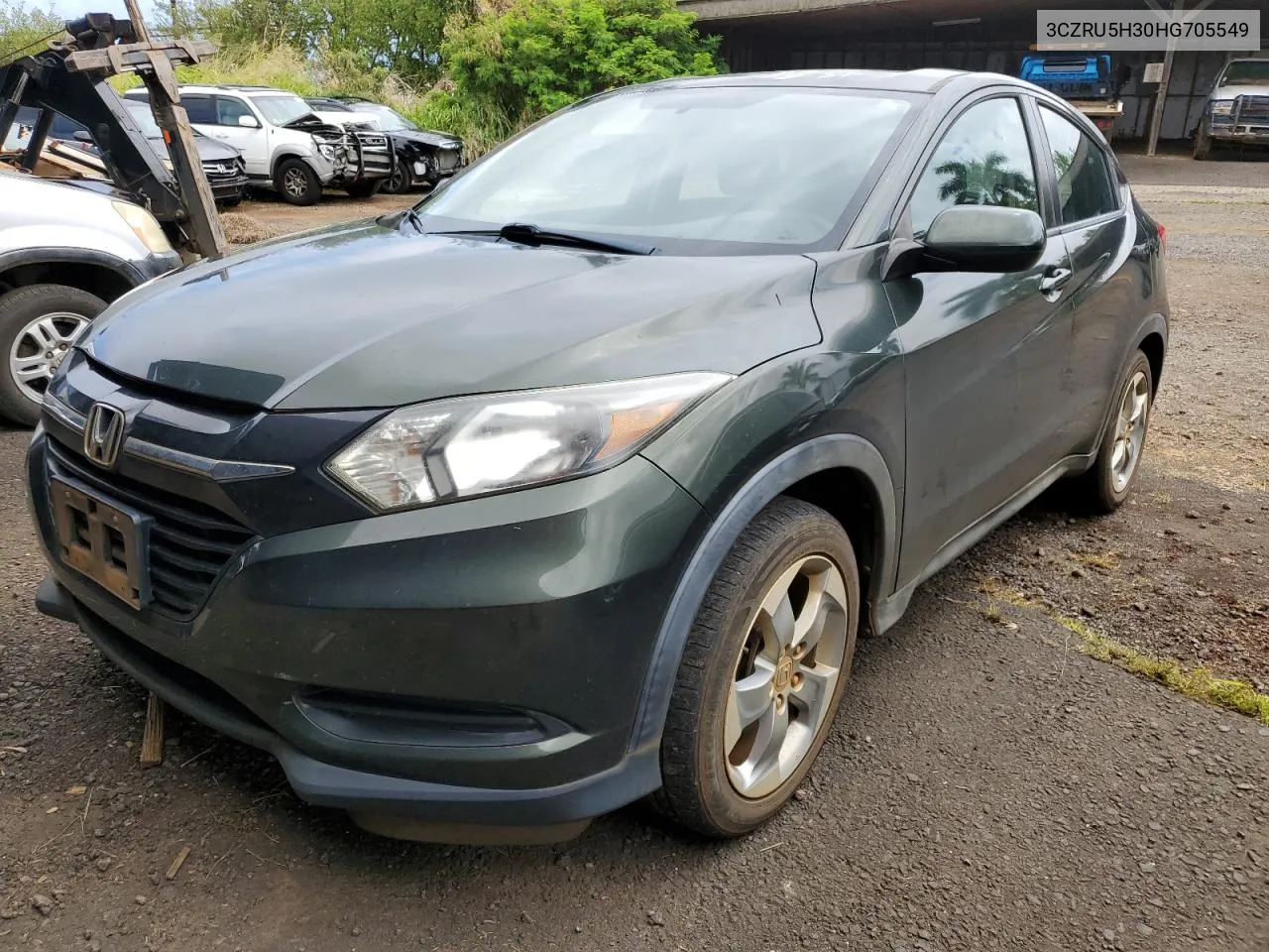 3CZRU5H30HG705549 2017 Honda Hr-V Lx