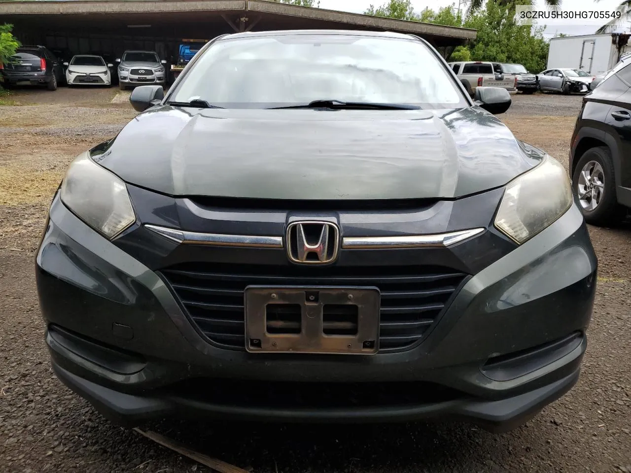 3CZRU5H30HG705549 2017 Honda Hr-V Lx