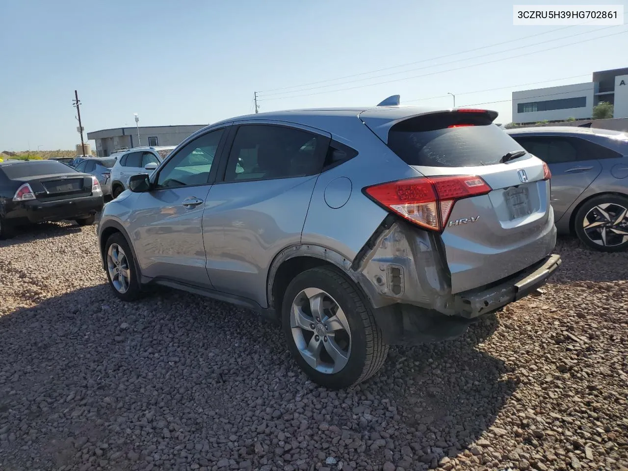 2017 Honda Hr-V Lx VIN: 3CZRU5H39HG702861 Lot: 53783104