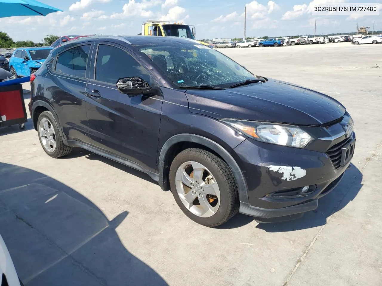 3CZRU5H76HM727480 2017 Honda Hr-V Exl