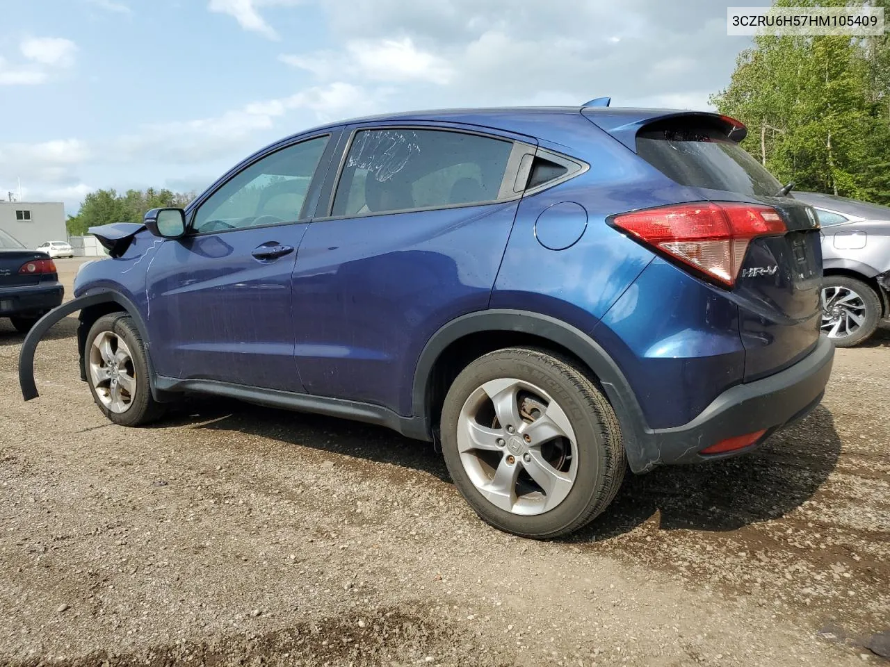 2017 Honda Hr-V Ex VIN: 3CZRU6H57HM105409 Lot: 64712054