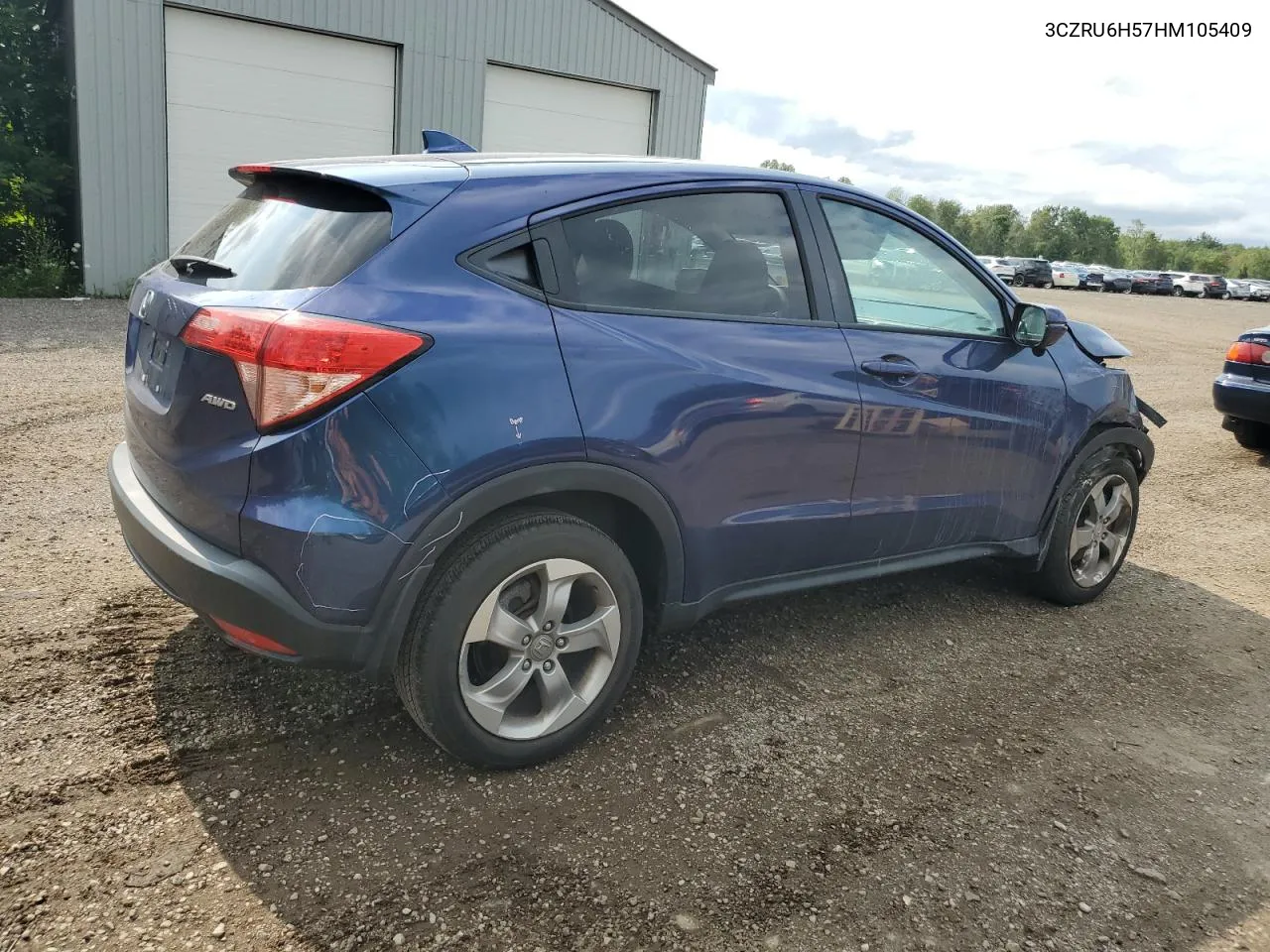 2017 Honda Hr-V Ex VIN: 3CZRU6H57HM105409 Lot: 64712054