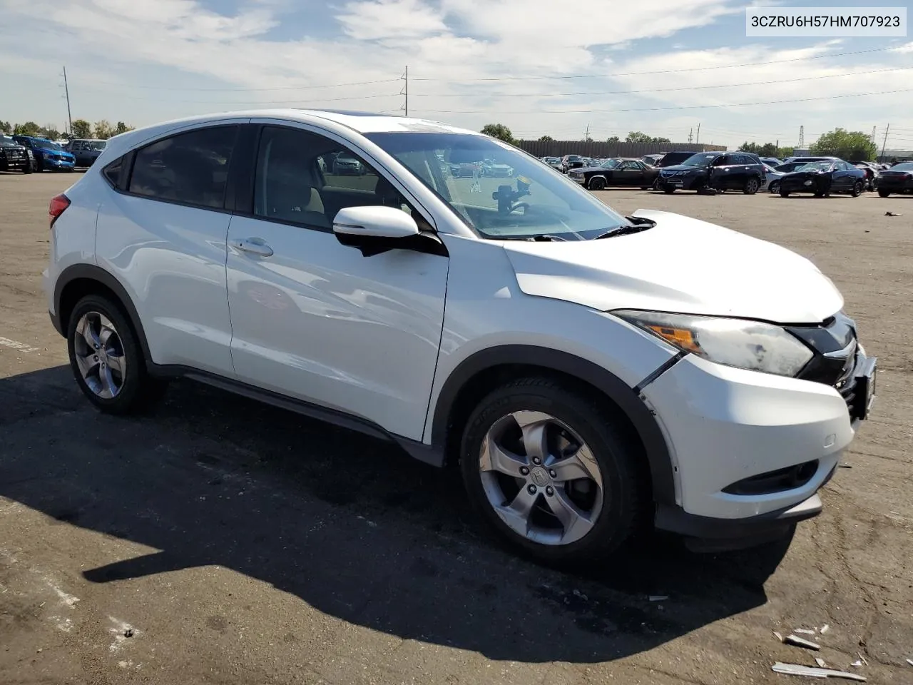 2017 Honda Hr-V Ex VIN: 3CZRU6H57HM707923 Lot: 66429524