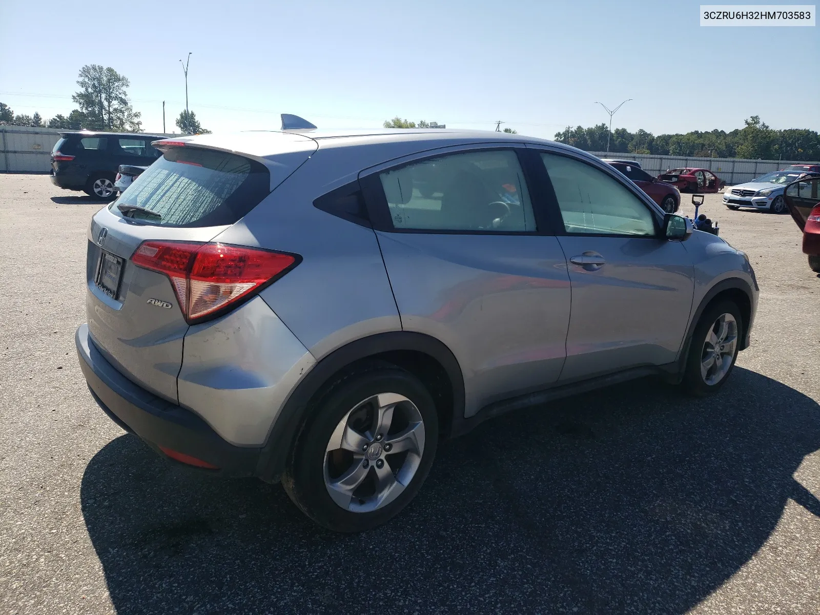 2017 Honda Hr-V Lx VIN: 3CZRU6H32HM703583 Lot: 67389804