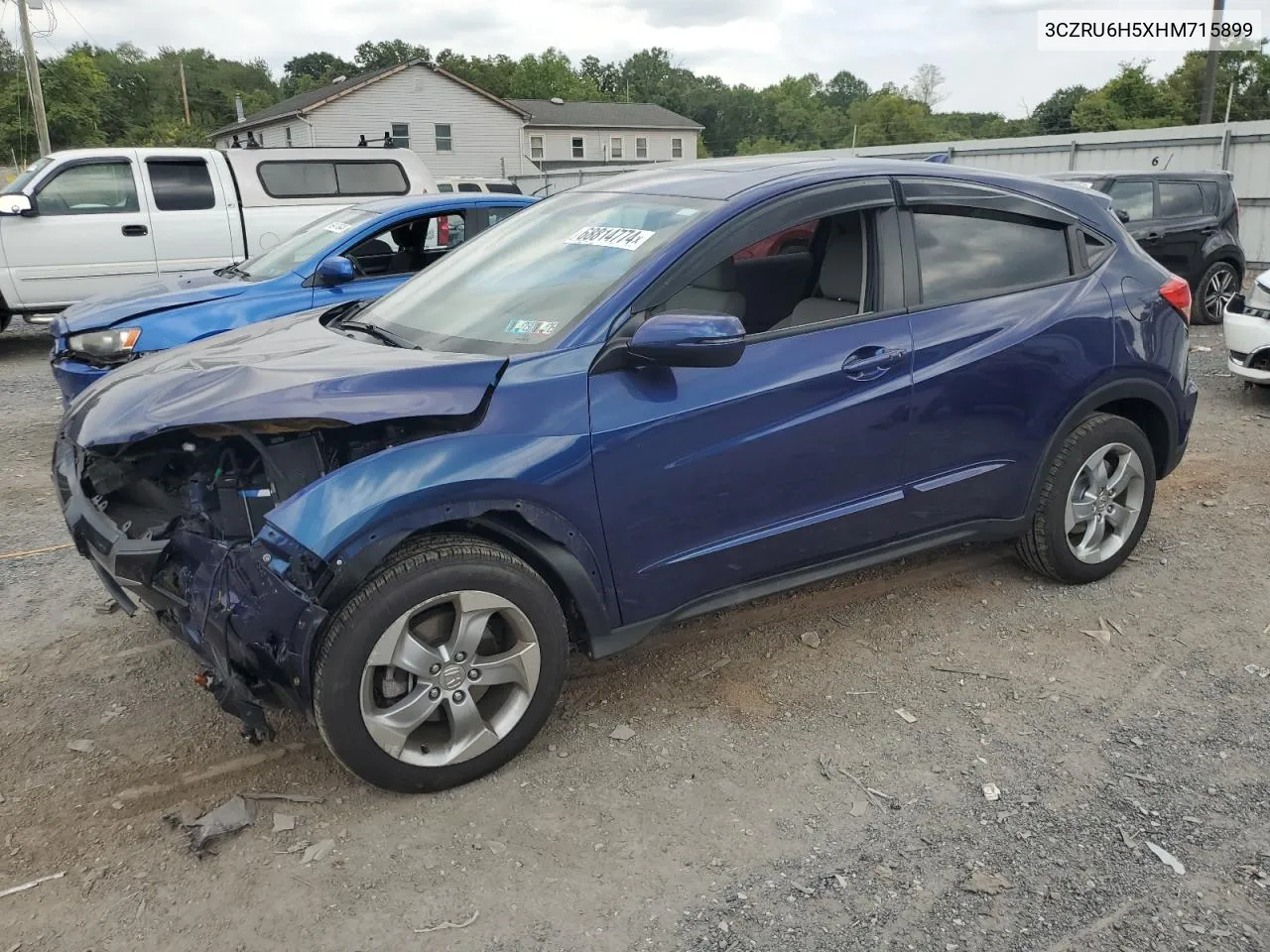 3CZRU6H5XHM715899 2017 Honda Hr-V Ex