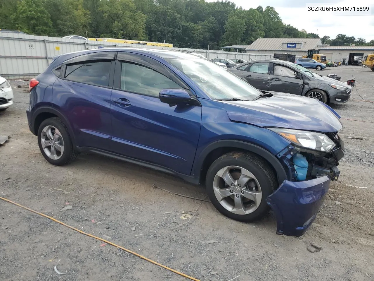 2017 Honda Hr-V Ex VIN: 3CZRU6H5XHM715899 Lot: 68814774