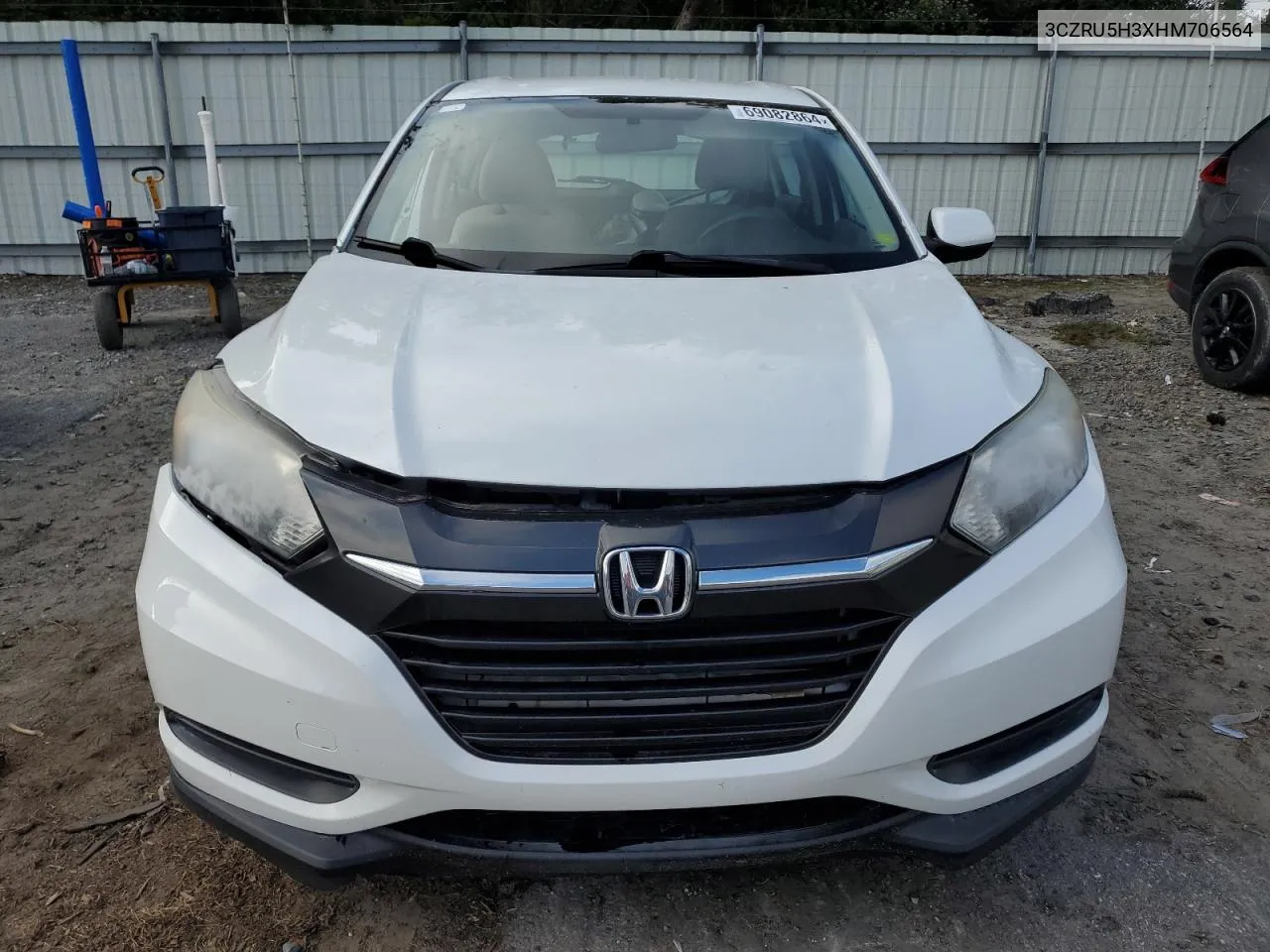 3CZRU5H3XHM706564 2017 Honda Hr-V Lx