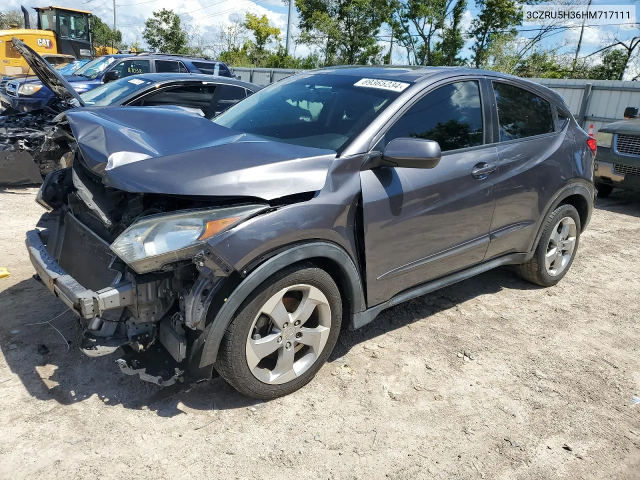 3CZRU5H36HM717111 2017 Honda Hr-V Lx