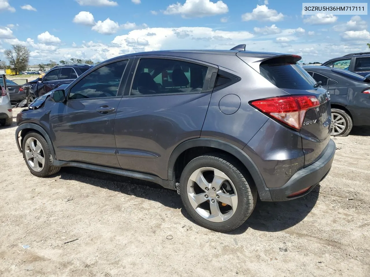 3CZRU5H36HM717111 2017 Honda Hr-V Lx