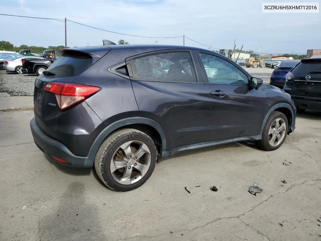 3CZRU6H5XHM712016 2017 Honda Hr-V Ex