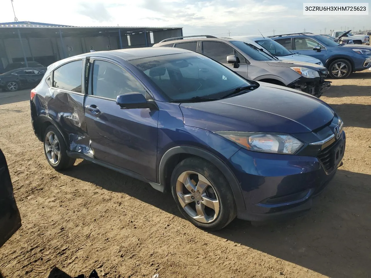 3CZRU6H3XHM725623 2017 Honda Hr-V Lx