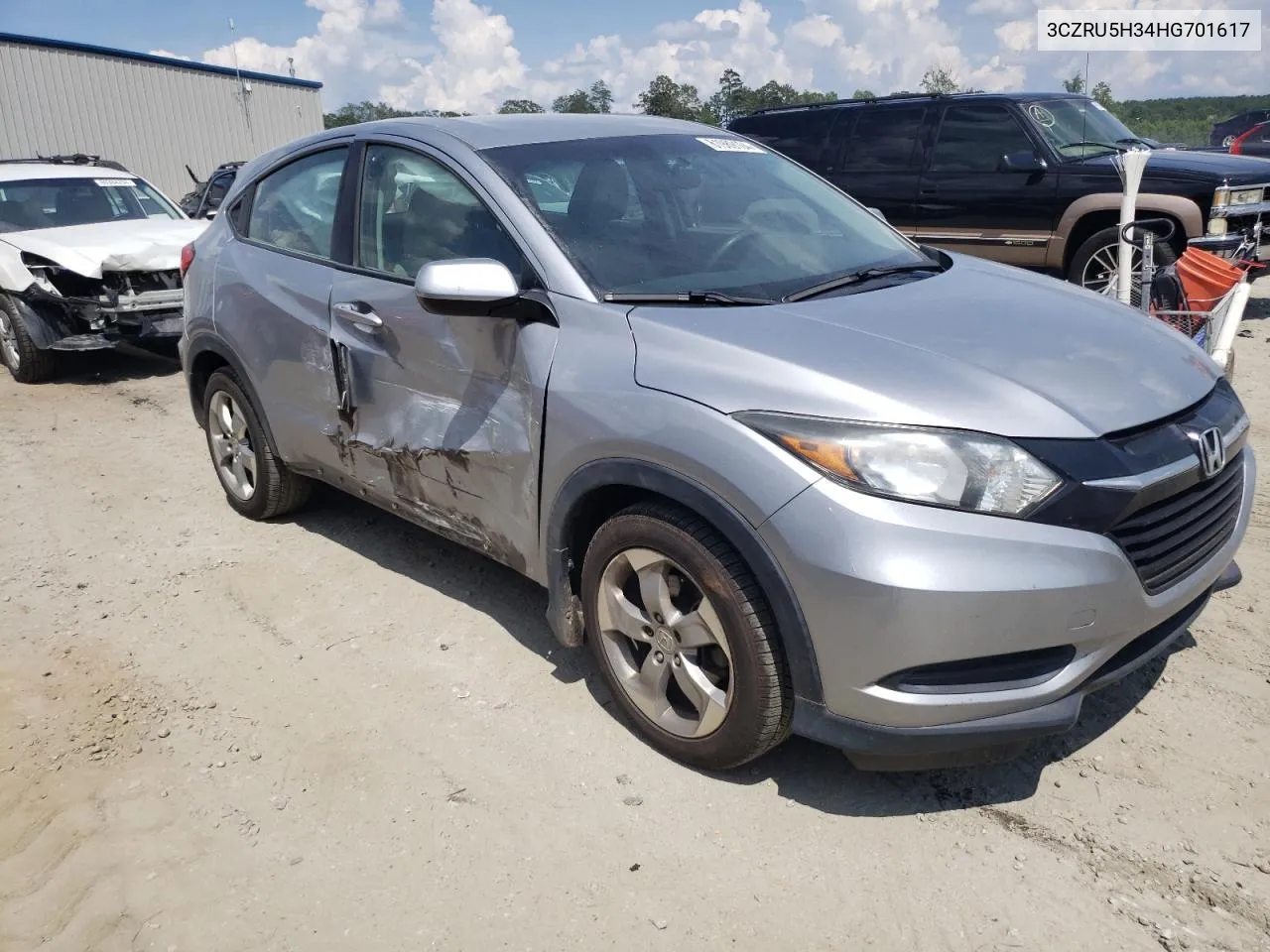 3CZRU5H34HG701617 2017 Honda Hr-V Lx