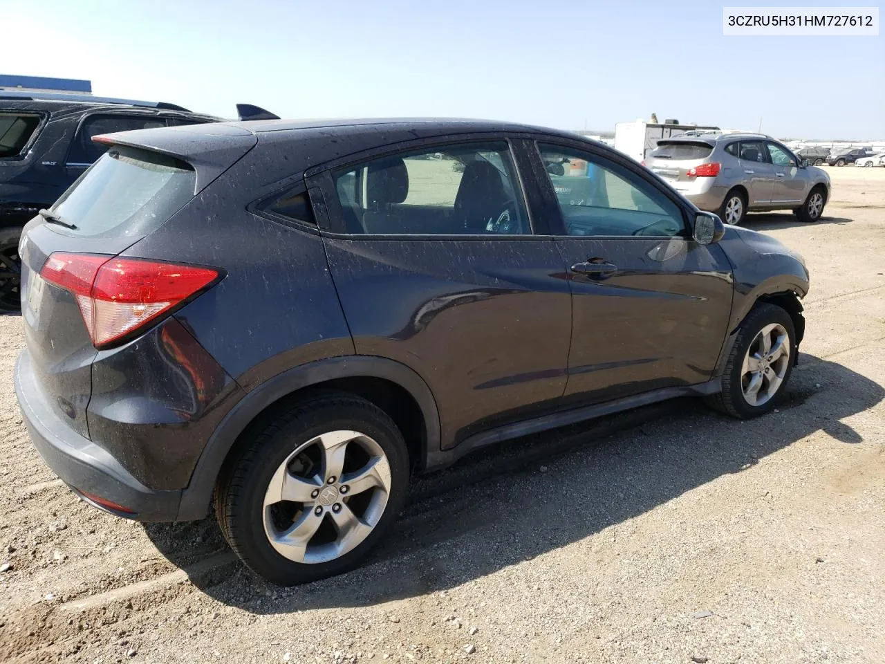 3CZRU5H31HM727612 2017 Honda Hr-V Lx