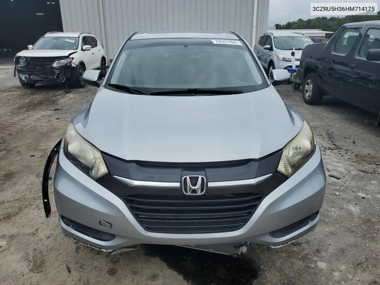 2017 Honda Hr-V Lx VIN: 3CZRU5H36HM714175 Lot: 70447494