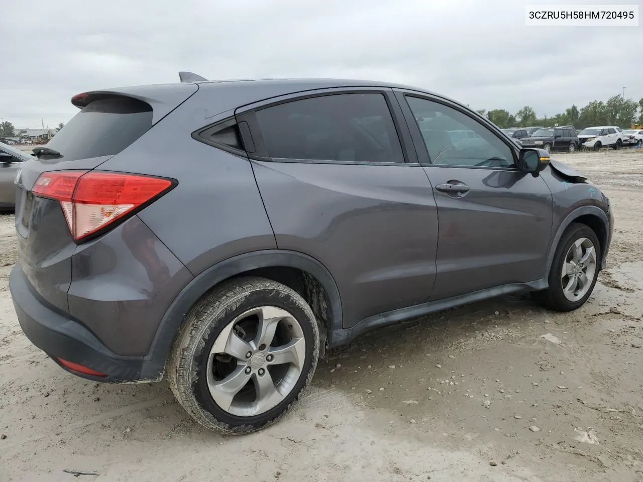 2017 Honda Hr-V Ex VIN: 3CZRU5H58HM720495 Lot: 70456694