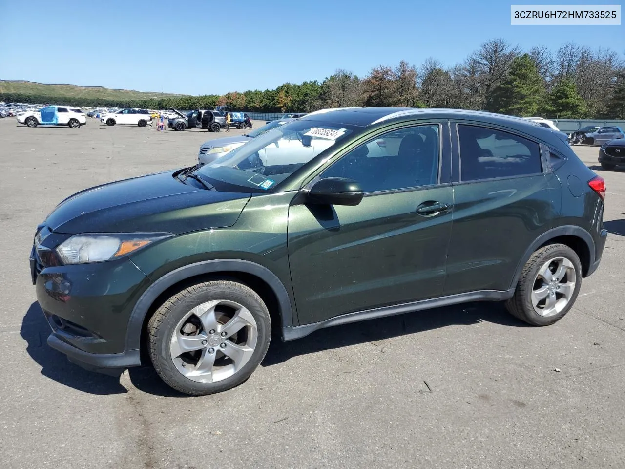 3CZRU6H72HM733525 2017 Honda Hr-V Exl