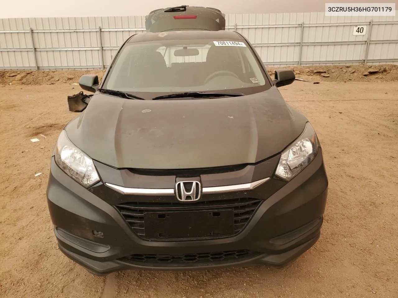 3CZRU5H36HG701179 2017 Honda Hr-V Lx