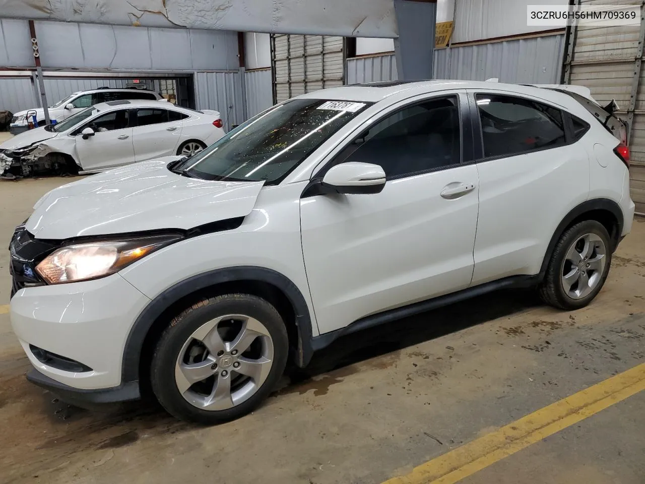 2017 Honda Hr-V Ex VIN: 3CZRU6H56HM709369 Lot: 71637814