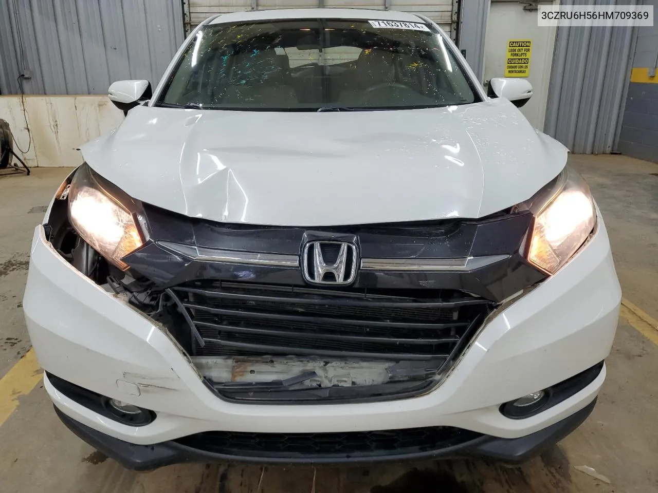 3CZRU6H56HM709369 2017 Honda Hr-V Ex