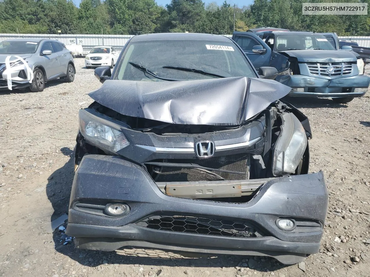 3CZRU5H57HM722917 2017 Honda Hr-V Ex