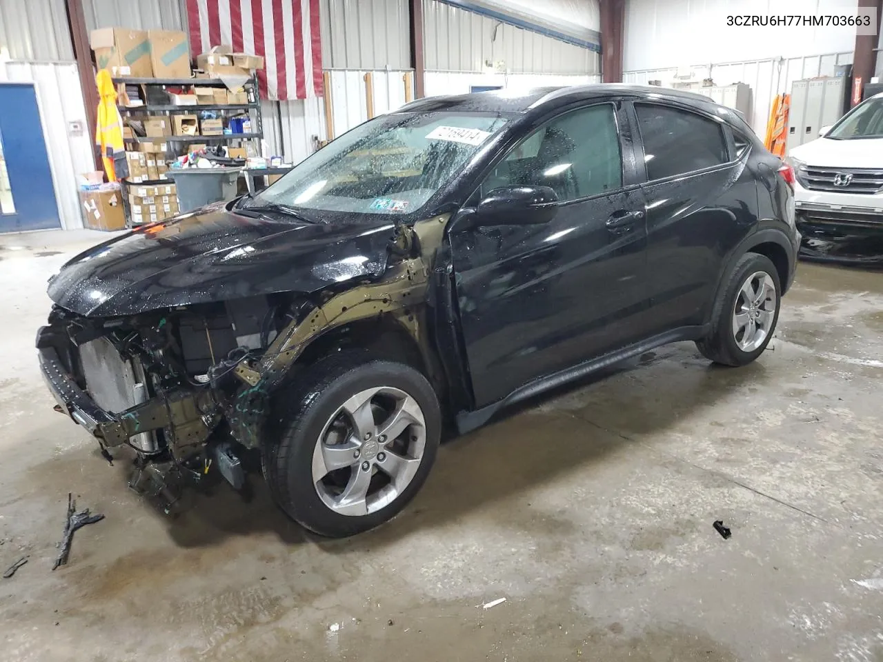 2017 Honda Hr-V Exl VIN: 3CZRU6H77HM703663 Lot: 72159414