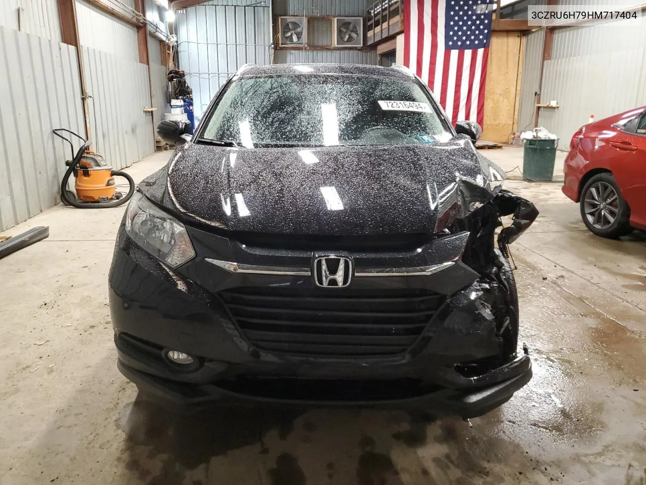 2017 Honda Hr-V Exl VIN: 3CZRU6H79HM717404 Lot: 72316494