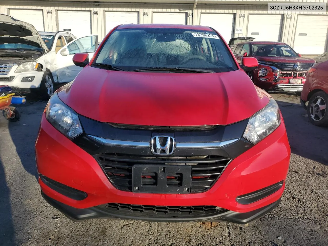 2017 Honda Hr-V Lx VIN: 3CZRU6H3XHG702325 Lot: 73250204