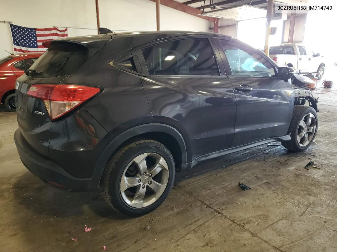 2017 Honda Hr-V Ex VIN: 3CZRU6H58HM714749 Lot: 73523794