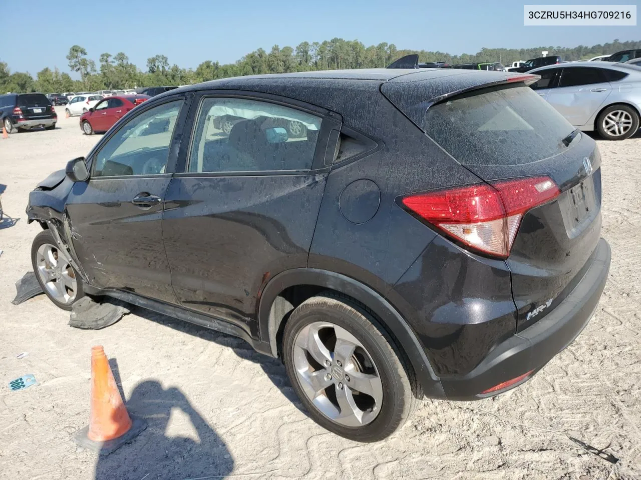 2017 Honda Hr-V Lx VIN: 3CZRU5H34HG709216 Lot: 73732674