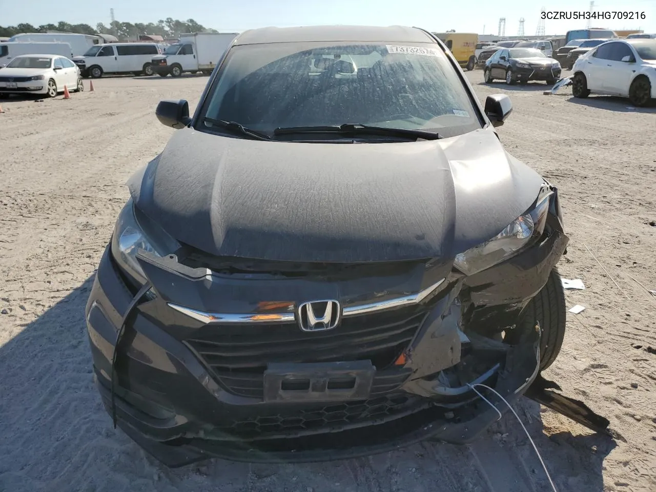 2017 Honda Hr-V Lx VIN: 3CZRU5H34HG709216 Lot: 73732674