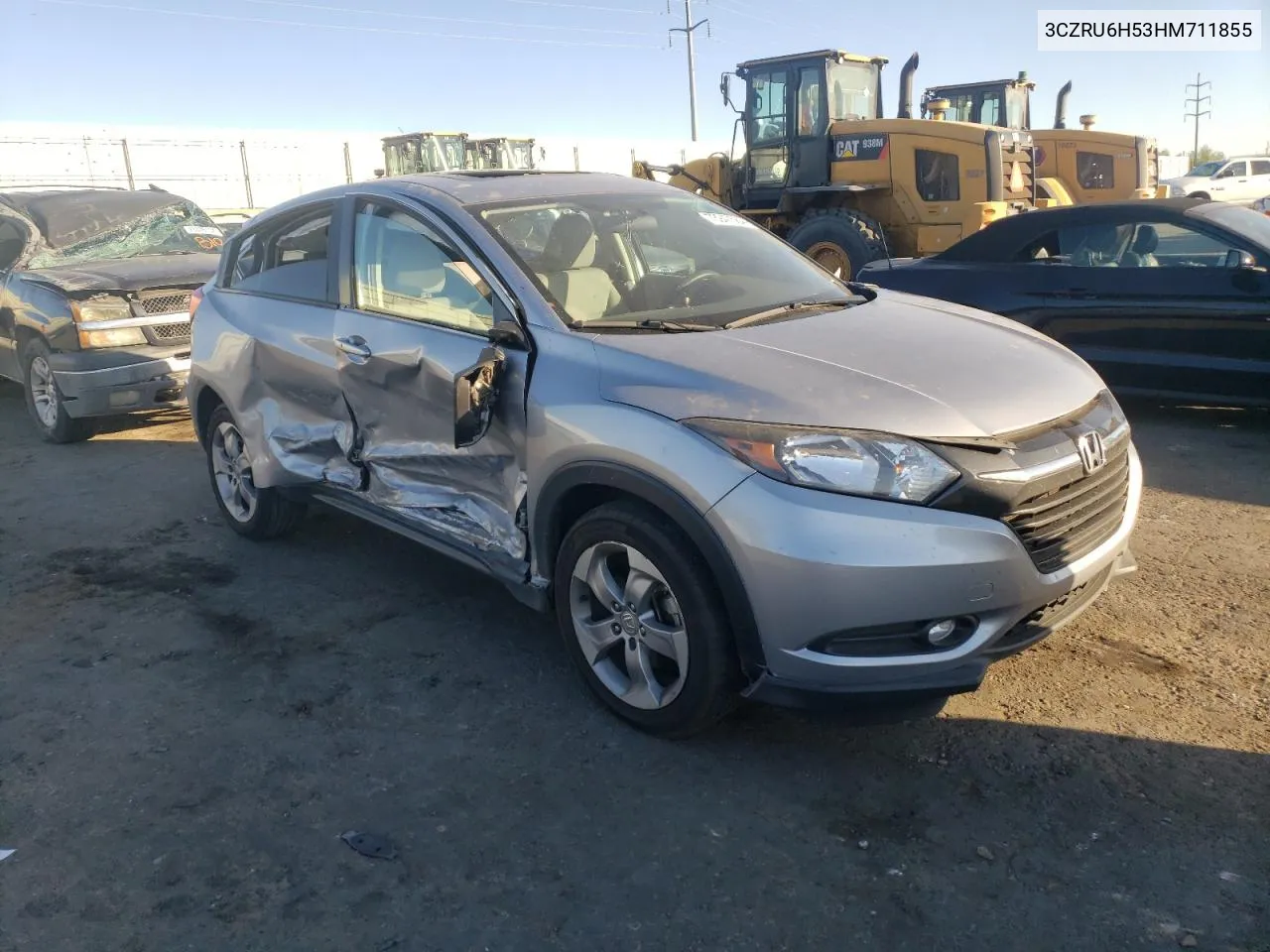 2017 Honda Hr-V Ex VIN: 3CZRU6H53HM711855 Lot: 73947584