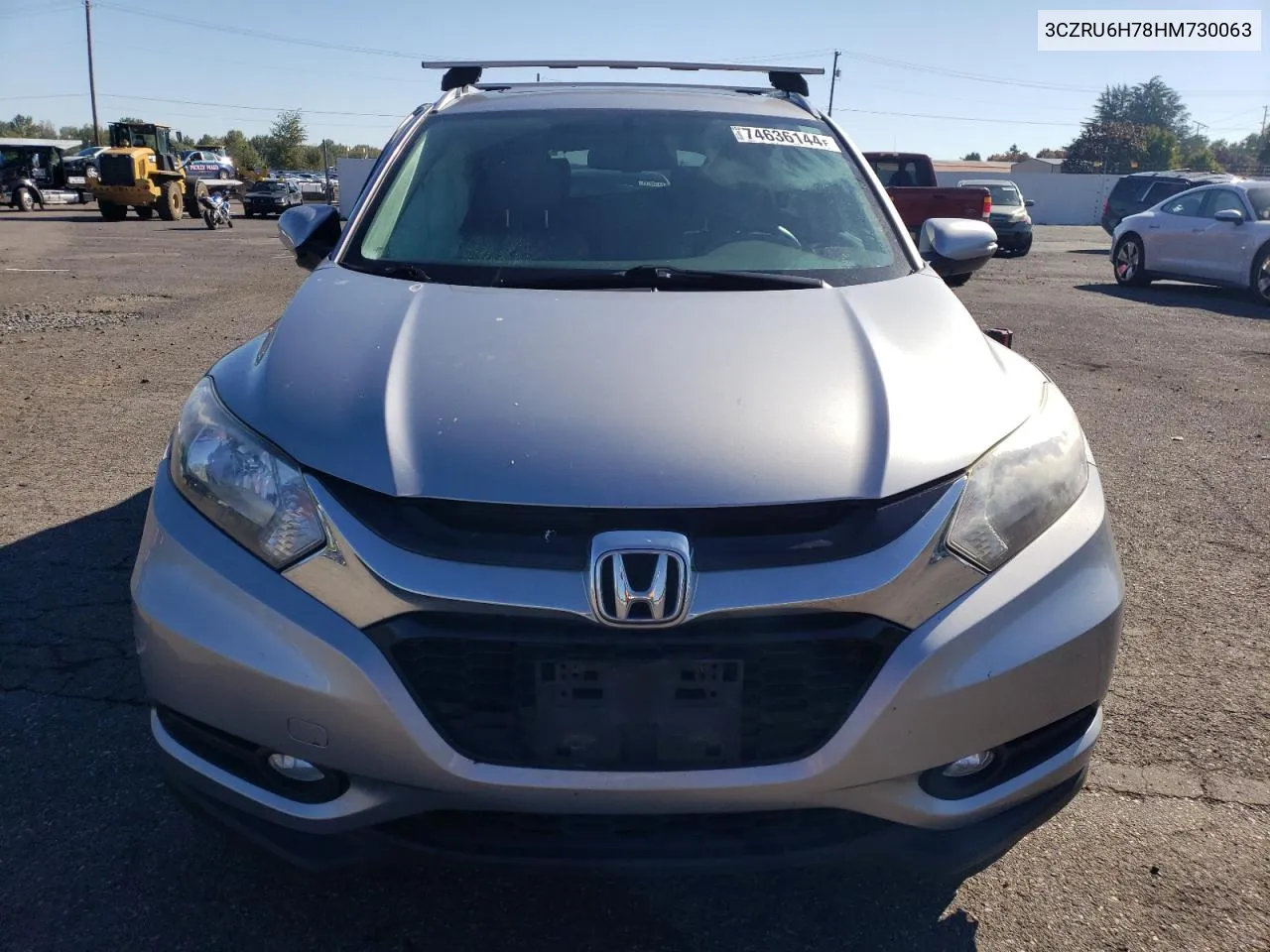 2017 Honda Hr-V Exl VIN: 3CZRU6H78HM730063 Lot: 74636144