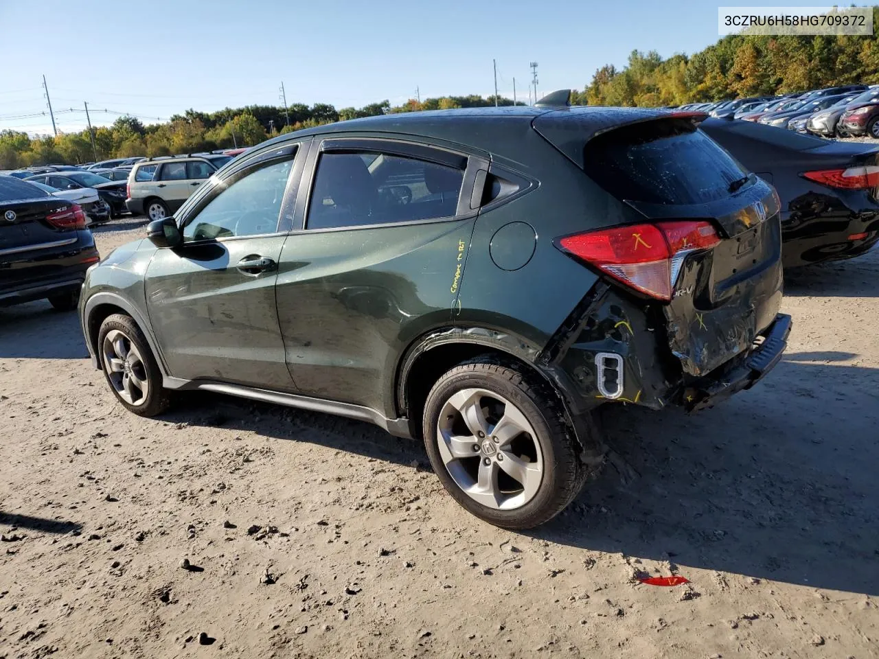 2017 Honda Hr-V Ex VIN: 3CZRU6H58HG709372 Lot: 75283834