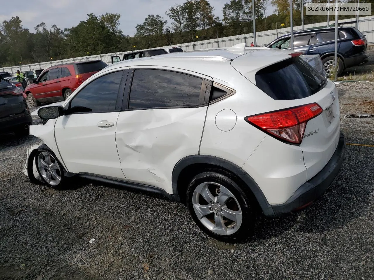 2017 Honda Hr-V Exl VIN: 3CZRU6H79HM720660 Lot: 75440034