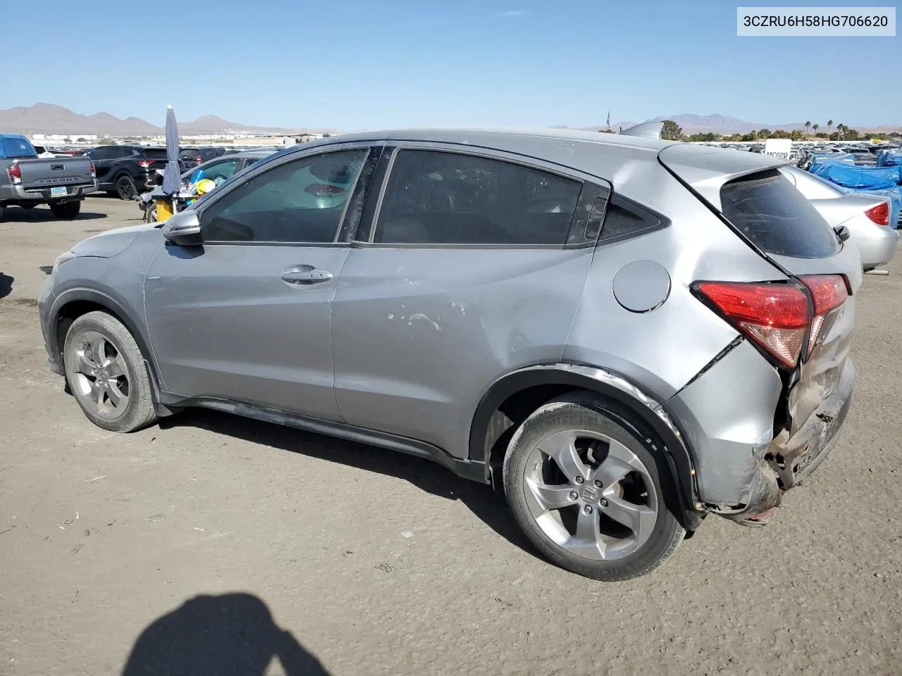 2017 Honda Hr-V Ex VIN: 3CZRU6H58HG706620 Lot: 75879734