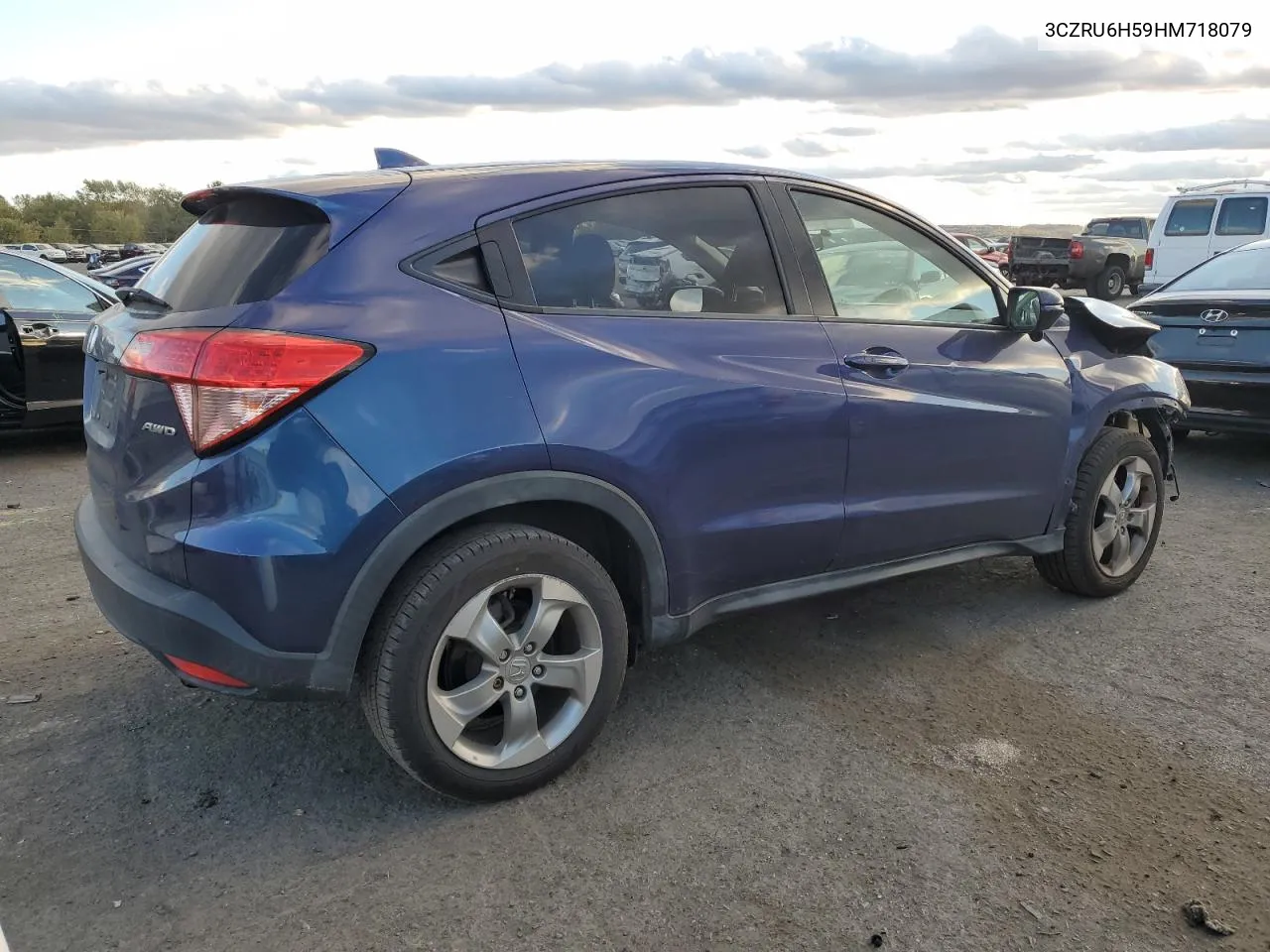 2017 Honda Hr-V Ex VIN: 3CZRU6H59HM718079 Lot: 76002744