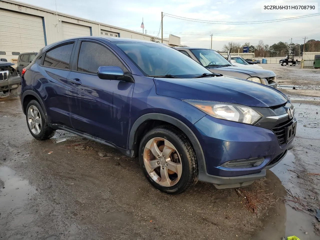 2017 Honda Hr-V Lx VIN: 3CZRU6H31HG708790 Lot: 76063373