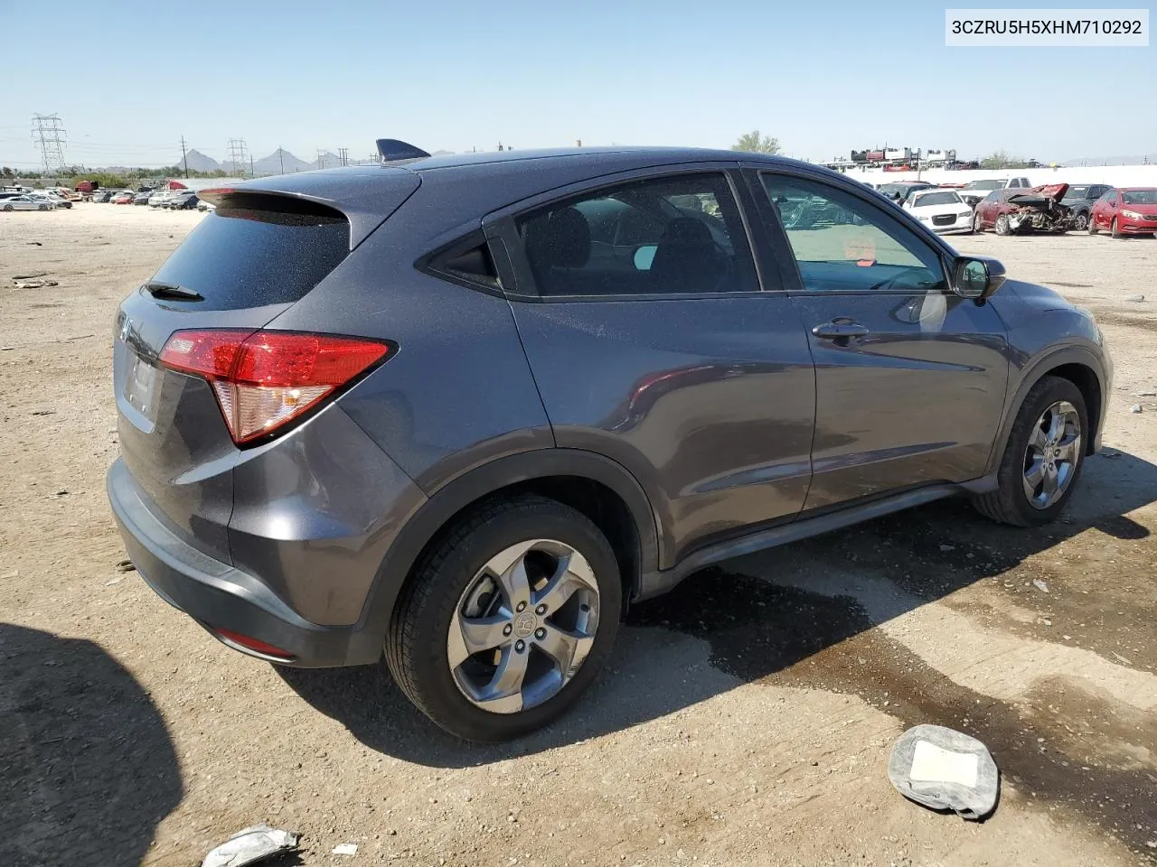 2017 Honda Hr-V Ex VIN: 3CZRU5H5XHM710292 Lot: 76083884