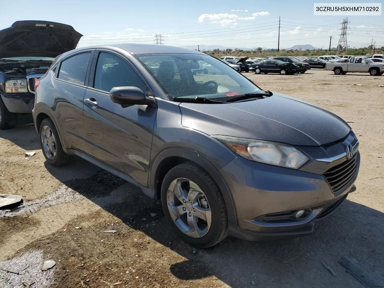 2017 Honda Hr-V Ex VIN: 3CZRU5H5XHM710292 Lot: 76083884