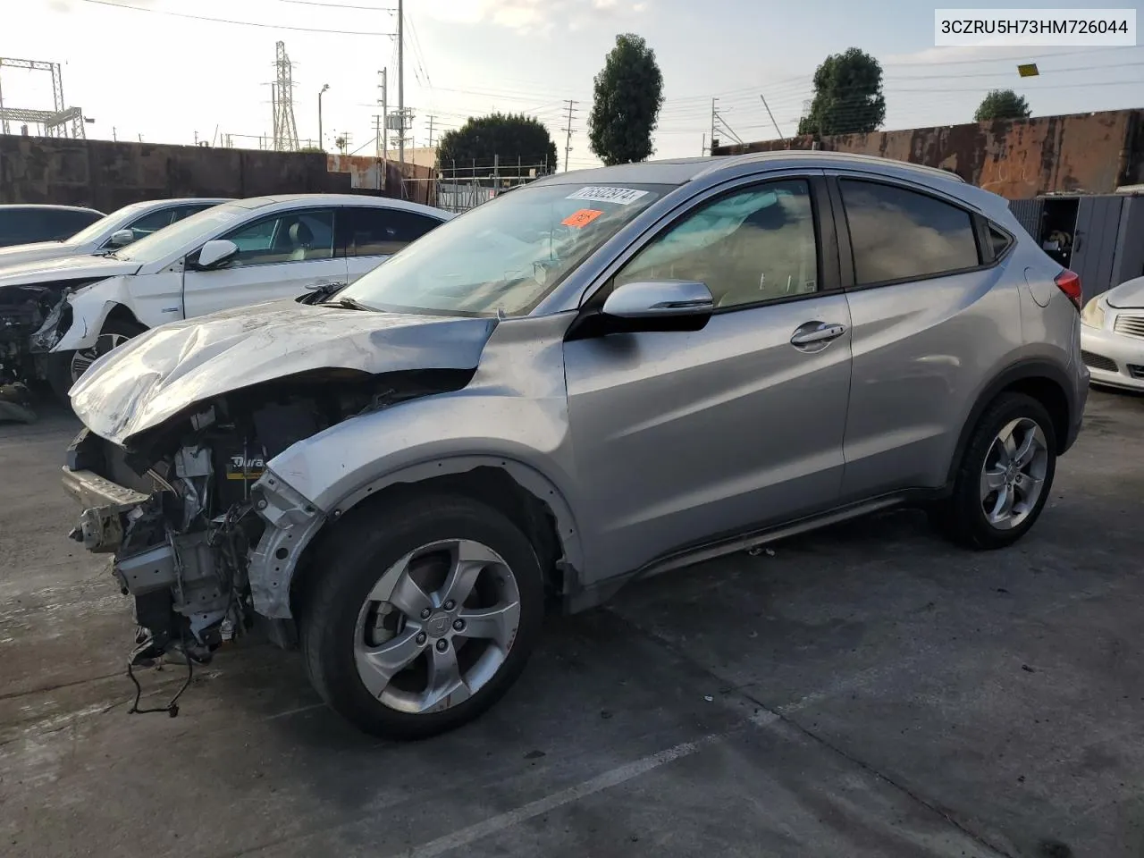 2017 Honda Hr-V Exl VIN: 3CZRU5H73HM726044 Lot: 76502974